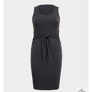 Torrid Gray Jersey Knit Dress Size 4